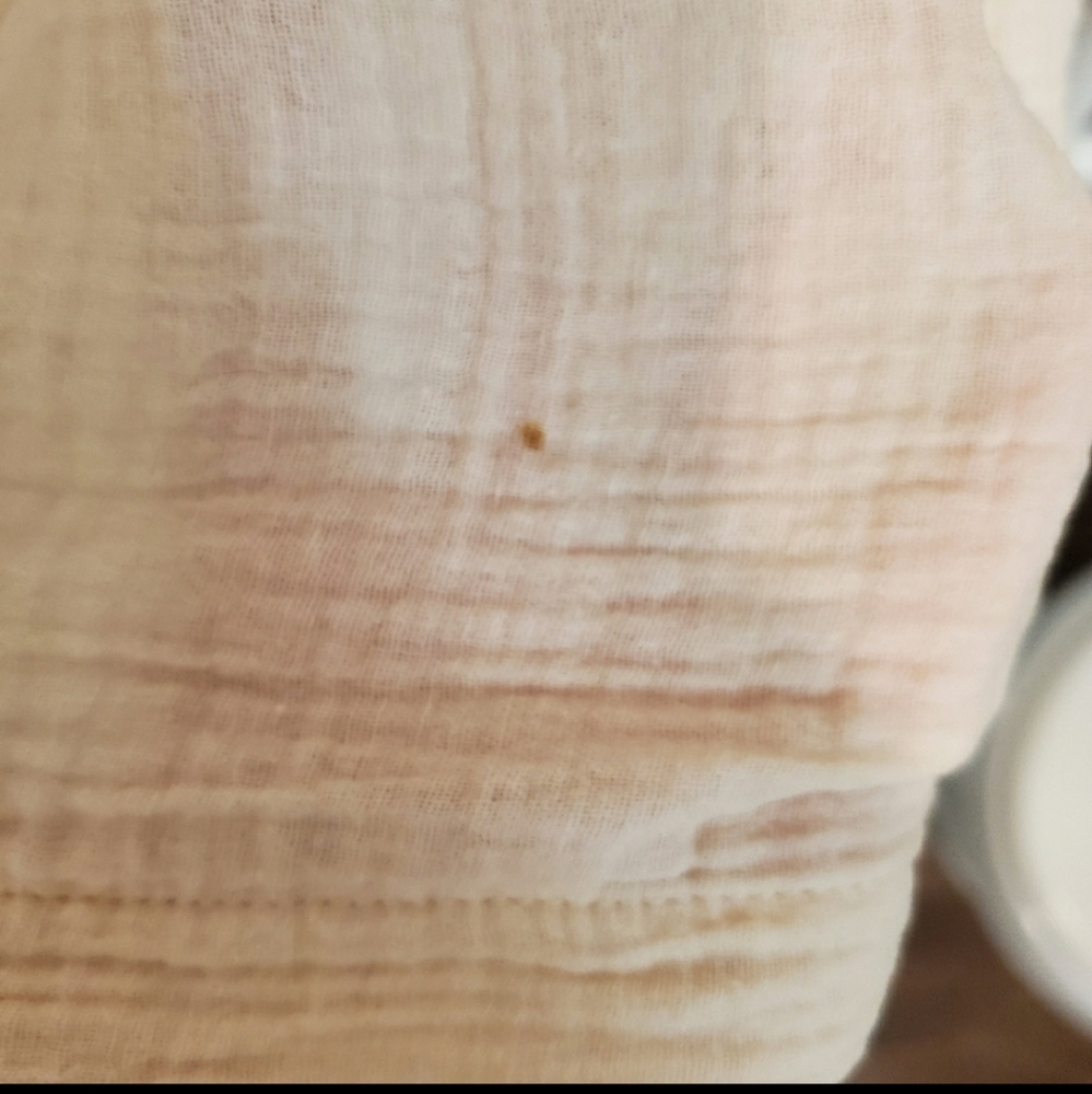 Pink Tiered Linen Dress - Picture 6 of 6